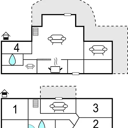Four-bedroom Holiday In *